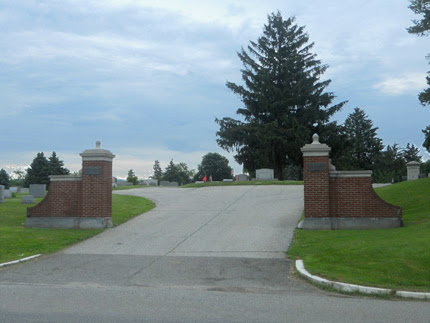 North Hardyston Cemetery entrance Hardyston Historical